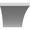 Ekena Millwork 4-in. W x 30-in. D x 38-in. H Thorton Architectural Grade PVC Knee Brace BRCP04X30X38THR - alternate 3